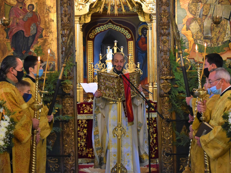 Четене на Евангелието и проповед на Рождество Христово
