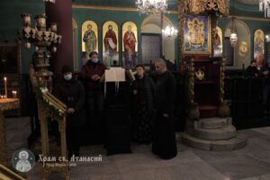 Вечерня в храм "Св. Атанасий" в навечерието на храмовия празник
