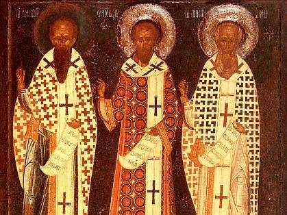 Икона на свети Трисветители