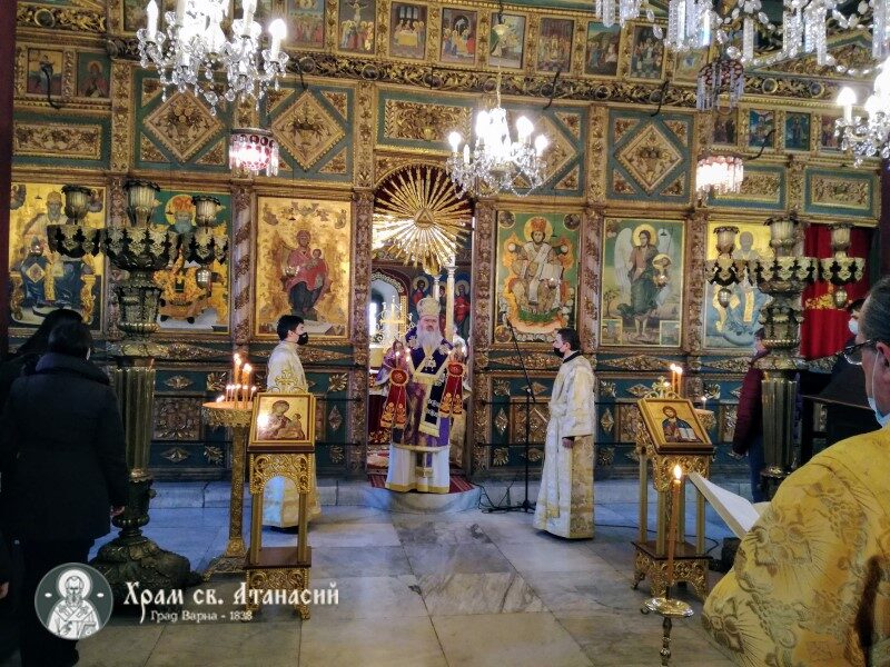 Архиерейска света Литургия в деня на св. Григорий Палама