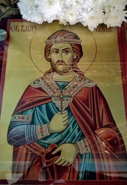 Икона на Св. мчк Енравота-Боян, княз Български
