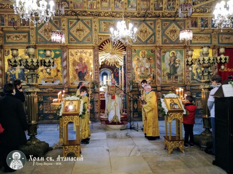Цветница в храм "Св. Атанасий" Варна