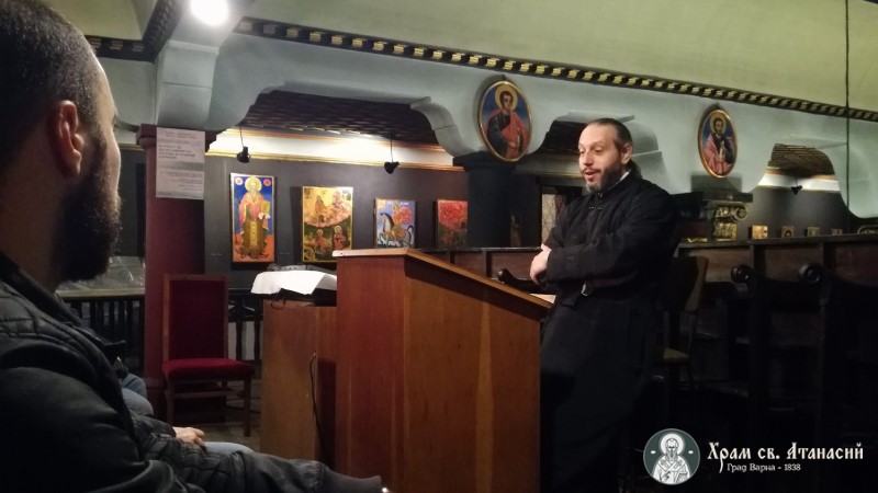 Петъчна беседа в храм Свети Атанасий