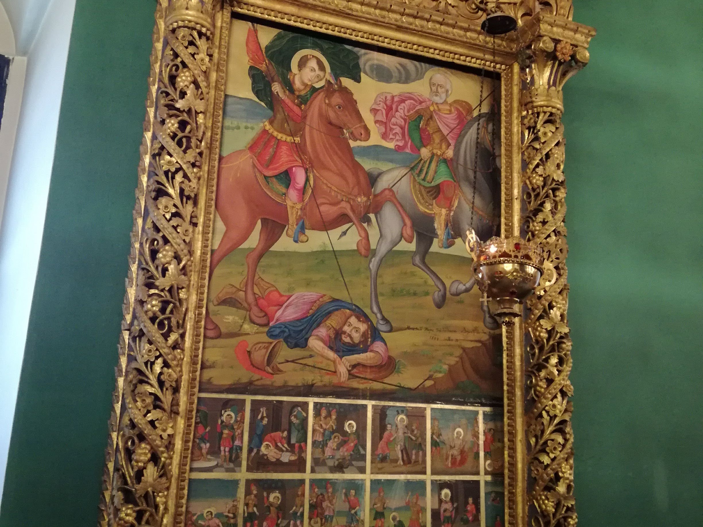 Икона на свети великомъченик Мина