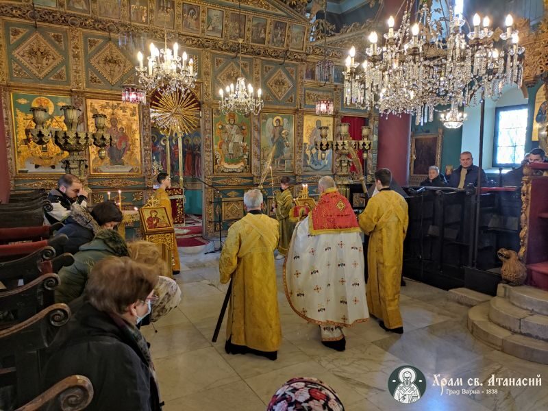 Неделя Православна в храм Свети Атанасий - гр. Варна